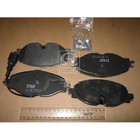 ➤ Колодка гальм. диск. SKODA OCTAVIA 1.2-2.0TDI 2012-, VW GOLF VII 1.2-2.0TDI 2012 - передн. (вир-во T GDB1956