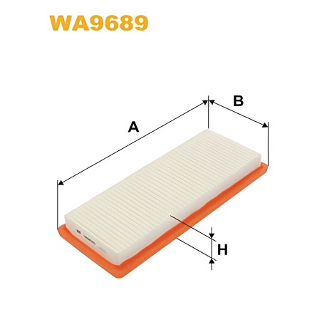 WA9689 Фільтр повітряний CITROEN, PEUGEOT (вир-во WIX-FILTERS) фото від Мотор-Агро Харків Україна
