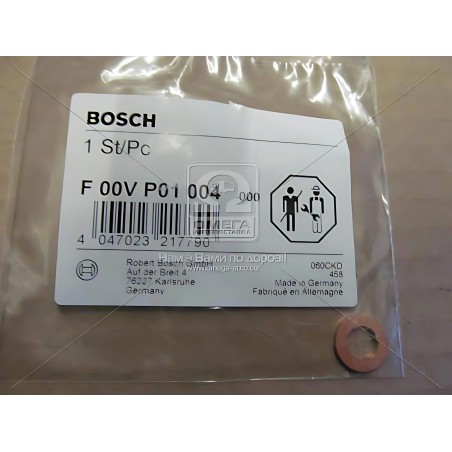 ➤ Кільце ущільнювача форсунки CR (вир-во Bosch) F00VP01004