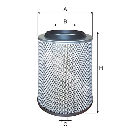 ➤ Фільтр повітряний MB 100 (вир-во M-filter) A146