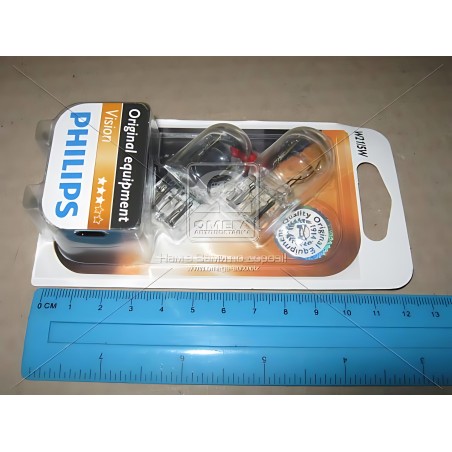 12066B2 Лампа розжарювання W21/5W 12V W3x16q 2шт bliste VISION (вир-во Philips) фото від Мотор-Агро Харків Україна