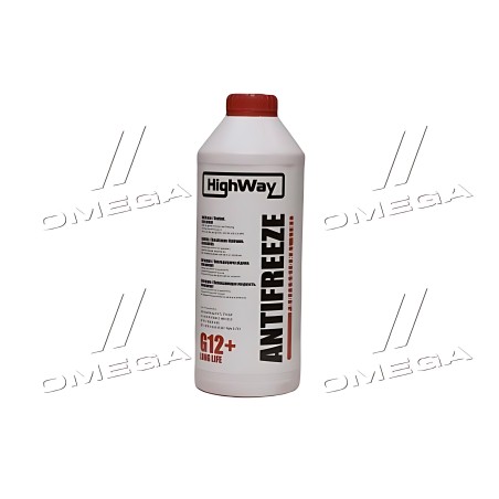 ➤ Антифриз HighWay ANTIFREEZE G12+ концентрат червоний 1,5л 10023
