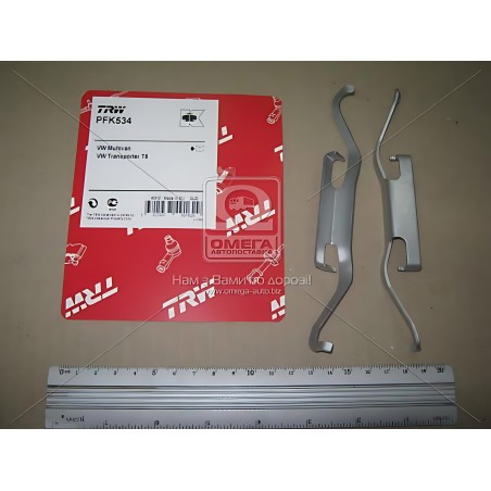 ➤ Колодка гальм. компл. монтажний VW T5 передн. (вир-во TRW) PFK534