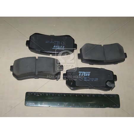 ➤ Колодка гальм. диск. HYUNDAI ACCENT, i30, задн. (вир-во TRW) GDB3421