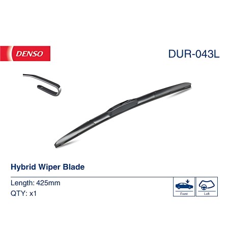 ➤ Щітка склоочис. 425 гібридна(вир-во Denso) DUR-043L