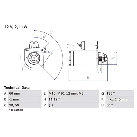 ➤ Фільтр масляний двигуна TOYOTA LAND CRUISER (вир-во Bosch) F026407107