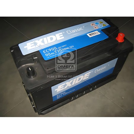 ➤ Акумулятор 90Ah-12v Exide CLASSIC (353х175х190), R, EN720 EC900