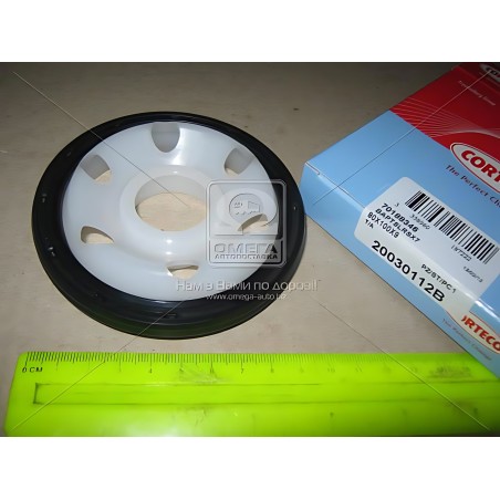 20030112B Сальник двигуна REAR MB M160/OM660, RENAULT K9K BAPTSLRSX7 CALZATO 80X100X9 TFE/ACM (вир-во Corteco фото від Мотор-Агр