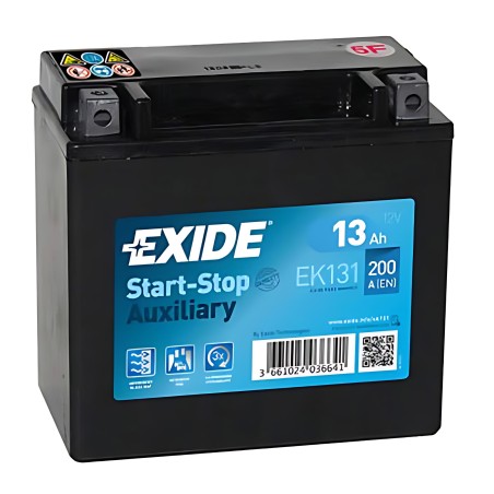 EK131 Акумулятор 13Ah-12v Exide AGM AUXILIARY (150х90х145), L, EN200 фото від Мотор-Агро Харків Україна