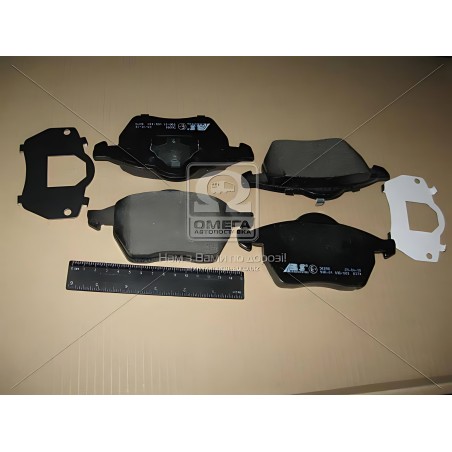 36898 Колодка гальм. диск. AUDI/FORD/SEAT/VW A3/TT/GALAXY/ALHAMBRA/SHARAN передн. (вир-во ABS) фото від Мотор-Агро Харків Україн