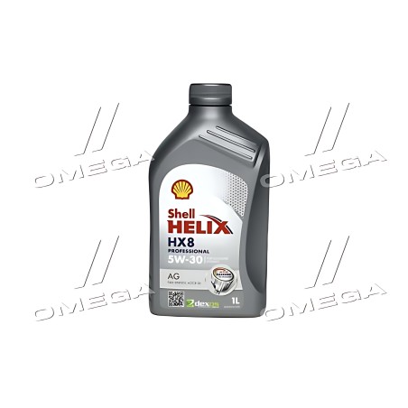 550054287 Олива моторна SHELL Helix HX8 Professional AG 5W-30 (Каністра 1л) фото від Мотор-Агро Харків Україна