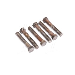 М16х100 Болт М16х100х2,0 шестигранний (1кг 1 компл) 5,8 DIN 931 (часткове різьблення) чорний фото від Мотор-Агро Харків Україна