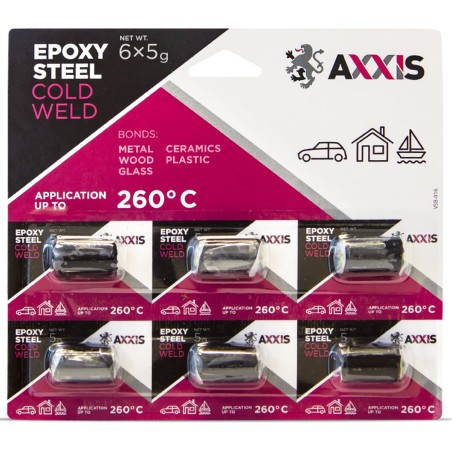 VSB-016 Холодная сварка (планшет 6шт*5гр) AXXIS(компл) від Мотор-Агро Харків Україна