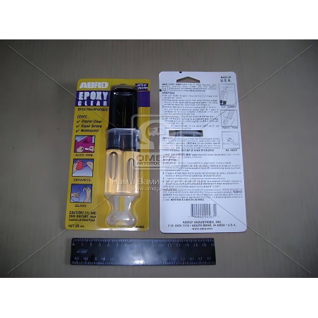 ЕР-300 Клей епоксидний з дозатором 25мл ABRO фото від Мотор-Агро Харків Україна