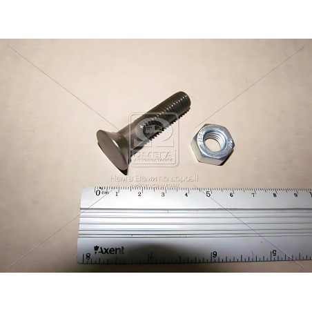 1199A 10х45.38-43 Болт 1199A М10х45 38-43 HRC потайний під квадрат Special чорн. з гайкою (Unibolt) фото від Мотор-Агро Харків У