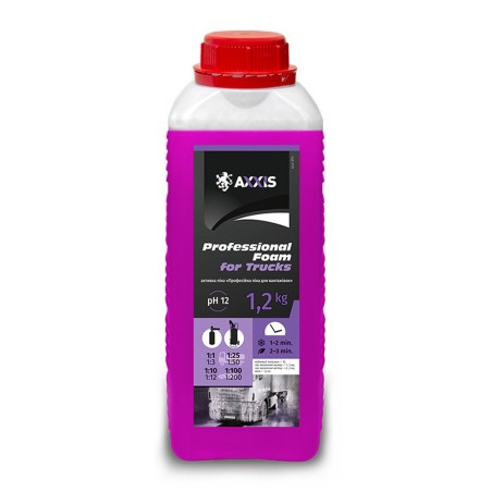 axx-394 Активная пена AXXIS Professional Foam for Trucks (канистра 1л)(шт.) від Мотор-Агро Харків Україна