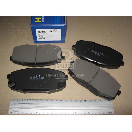 SP1240 Колодка гальм. диск. HYUNDAI I30, CEED 07 - передн. (вир-во SANGSIN) фото від Мотор-Агро Харків Україна