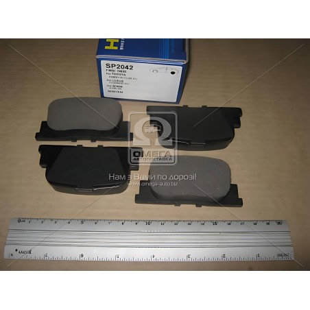 SP2042 Колодка гальм. диск. TOYOTA CAMRY задн. (вир-во SANGSIN) фото від Мотор-Агро Харків Україна