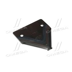 84435879 Сегмент ножа жатки Case 2030, 84x76x3мм. дрібна насічка, 22 зуба (87728899/321219850) (Ri.ma) фото від Мотор-Агро Харкі