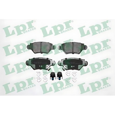 05P1227 Колодка гальм. диск. OPEL ASTRA G задн. (вир-во LPR) фото від Мотор-Агро Харків Україна
