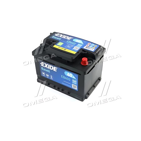 EB602 Акумулятор 60Ah-12v Exide EXCELL(242х175х175),R,EN540 фото від Мотор-Агро Харків Україна
