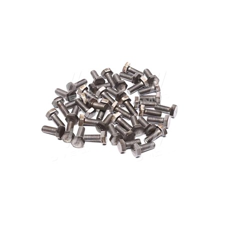 М10х25 Болт М10х25х1,5 шестигранний (1кг 1 компл) 5,8 DIN 933 / ГОСТ 7805 (повне різьблення) чорний фото від Мотор-Агро Харків У