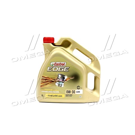 ➤ Олива моторна Castrol EDGE 0W-30 A3/B4 (Каністра 4л) 15F699