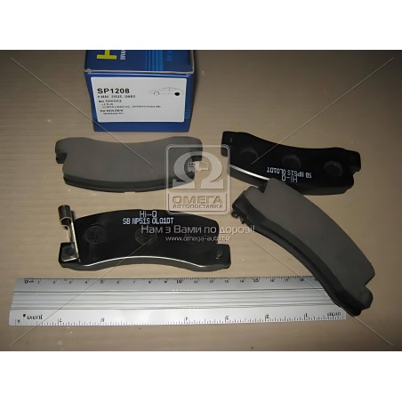 SP1208 Колодка гальм. диск. TOYOTA CELICA,COROLLA 1.3I,2.0I 16V 91.03- задн. (вир-во SANGSIN) фото від Мотор-Агро Харків Україна