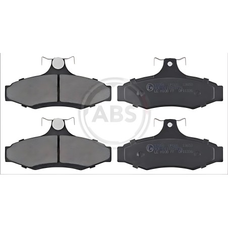 37054 Колодка гальм. диск. DAEWOO LEGANZA/NUBIRA задн. (вир-во ABS) фото від Мотор-Агро Харків Україна