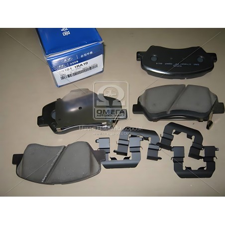 581011RA10 Колодки гальмівні дискові передні Hyundai Accent 11- (вир-во Mobis) фото від Мотор-Агро Харків Україна