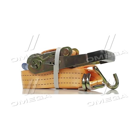 DK-3902 Стяжка вантажу, 3t. 50mm.x6m.(0.5+5.5) прогум. ручка ДК фото від Мотор-Агро Харків Україна