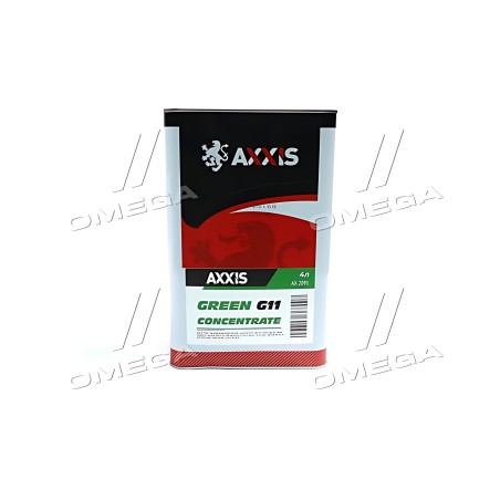 AX-2091 Антифриз AXXIS GREEN концентрат G11 (-80C) зелений (Каністра 4л) фото від Мотор-Агро Харків Україна