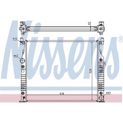 62576A Радіатор охолодження MERCEDES GL, ML-CLASS W 164 (06-) (вир-во Nissens) фото від Мотор-Агро Харків Україна