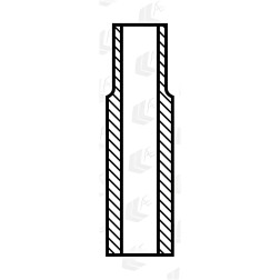 VAG96068 Направляюча клапана IN/EX 4A-FE/7A-FE TOYOTA 38.5X6X11.05 (вир-во AE) фото від Мотор-Агро Харків Україна