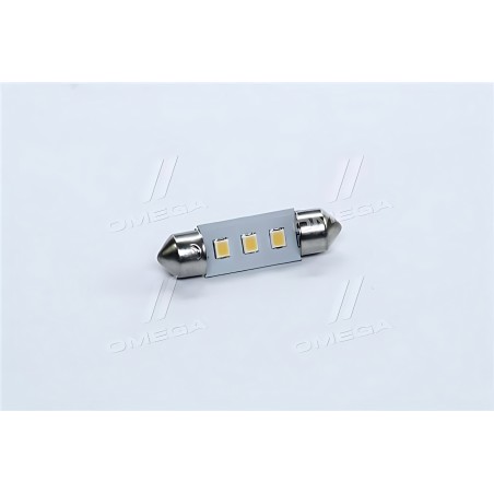 tmp-22T11-12V Лампа LED Софітні C5W 12V Т11x36-S8.5 (3SMD, розмір 3528) WARM WHITE TEMPEST фото від Мотор-Агро Харків Україна