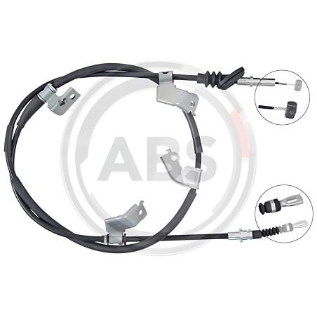 K13586 Трос ручного гальма DACIALOGAN MCV (KS) (2007-13) (вир-во ABS) фото від Мотор-Агро Харків Україна