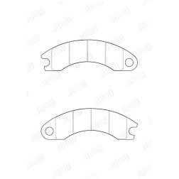 561074J Диск гальмівний ВАЗ 2101 передн. (2 шт.) (вир-во Jurid) фото від Мотор-Агро Харків Україна