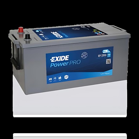 EF2353 Акумулятор 235Ah-12v Exide PROFESSIONAL POWER (518х279х240), полярність зворотна (3), EN1300 фото від Мотор-Агро Харків У