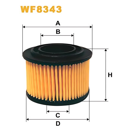 WF8343 Фільтр палив. газ. обладнання BRC WF8343/PM999/3 (вир-во WIX-FILTERS) фото від Мотор-Агро Харків Україна