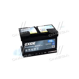 EA722 Акумулятор 72Ah-12v Exide PREMIUM (278х175х175), R, EN720 фото від Мотор-Агро Харків Україна