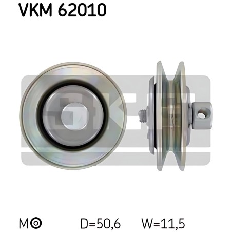 VKM 62010 Ролик натяжний реміня клинового (Вир-во SKF) фото від Мотор-Агро Харків Україна