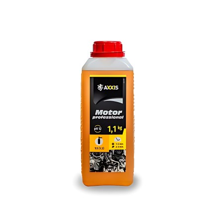 axx-399 Активна піна AXXIS MOTOR Professional (Очищувач двигуна) (каністра 1л) фото від Мотор-Агро Харків Україна