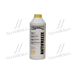10025 Антифриз HighWay ANTIFREEZE G13 концентрат жовтий 1,5л фото від Мотор-Агро Харків Україна
