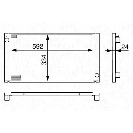 352316171161 Водяной насос (вир-во Magneti Marelli кор.код. WPQ1161) фото від Мотор-Агро Харків Україна