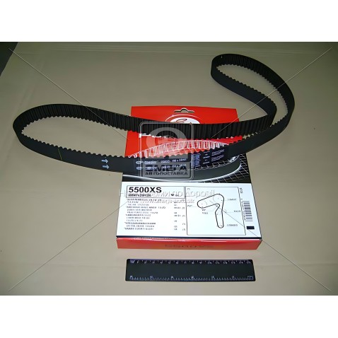 5500XS Ремінь зубч. ГРМ OPEL ASTRA H, VECTRA C, FIAT DOBLO 1.9DZ 190 (Вир-во Gates) фото від Мотор-Агро Харків Україна
