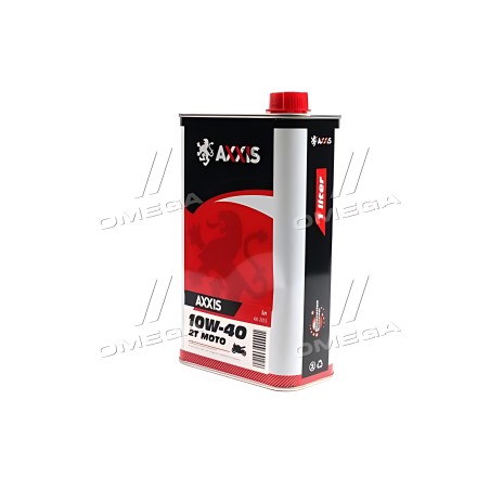 AX-2055 Олива моторна AXXIS MOTO 2T 10W-40 (Каністра 1л) фото від Мотор-Агро Харків Україна