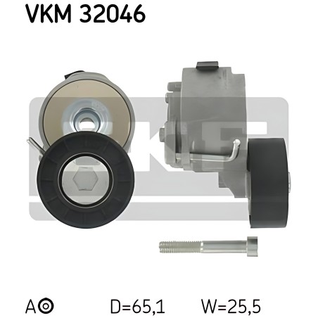 VKM 32046 Ролик натяжний ременя поліклінового (Вир-во SKF) фото від Мотор-Агро Харків Україна