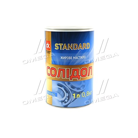 41071028317 Мастило Солідол Standard (Банка жерсть 1л /0,8кг) ДК (24шт ящ) фото від Мотор-Агро Харків Україна