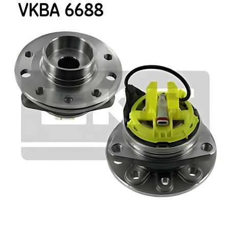 ➤ Маточина в зборі OPEL ASTRA H, ZAFIRA B 04-перед. міст з ABS (Вир-во SKF) VKBA 6688