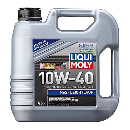 1917 Олива моторна Liqui Moly MoS2 Leichtlauf 10W-40 (Каністра 4л) фото від Мотор-Агро Харків Україна